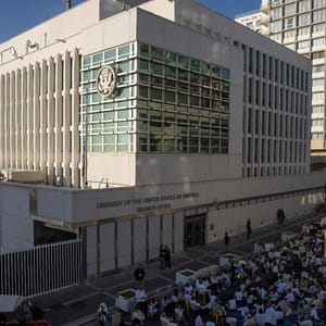 Iranian missile causes ‘minor damage’ to U.S. Embassy in Tel Aviv