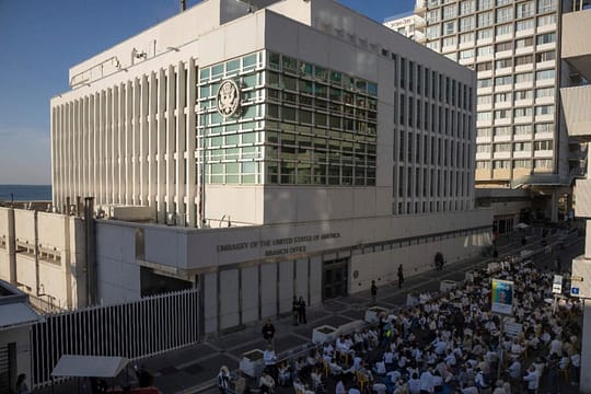 Iranian missile causes ‘minor damage’ to U.S. Embassy in Tel Aviv